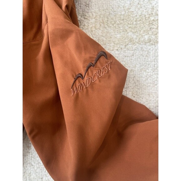 Cabela's Windcrest Pullover Jacket Size Men's S Orange Workwear Outdoors Fishing - Picture 6 of 7